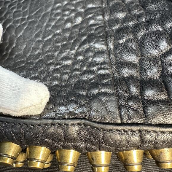 Alexander Wang Women’s Black Pebbled Leather Rocco Bag - Picture 12 of 16